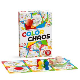 Color Chaos színfelismerést gyakorló társasjáték