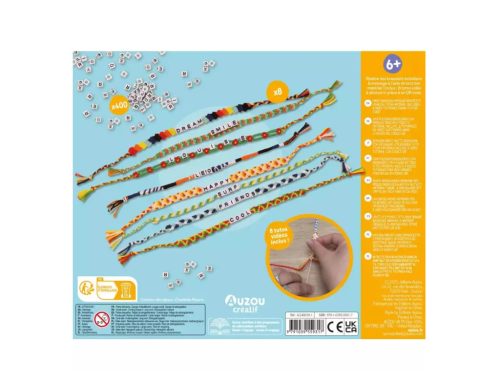 Auzou - Barátság karkötő készítő készlet betűkkel