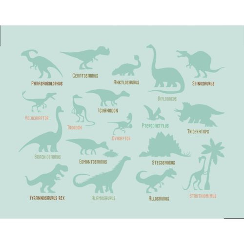 Auzou - Mágneses készségfejlesztő doboz, Dinoszauruszok