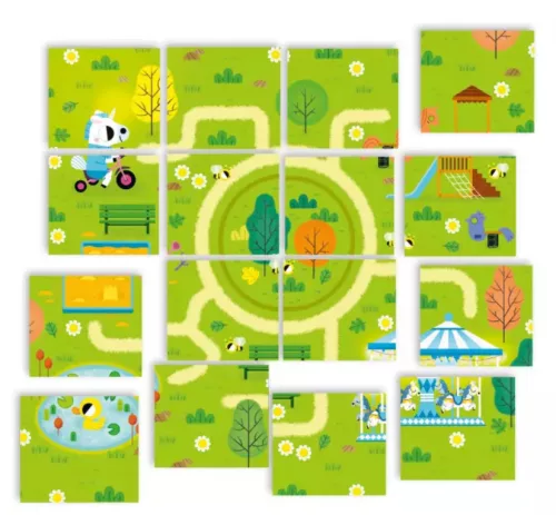 Auzou - Letörölhető fejtörő feladatkártyák, Utazások