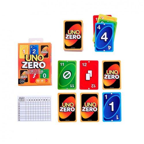 Mattel - Uno Zero - kártyajáték