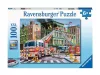 Puzzle 100 db - Tűzoltóautó