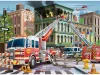 Puzzle 100 db - Tűzoltóautó