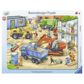 Puzzle 40 db - Nagy gépek