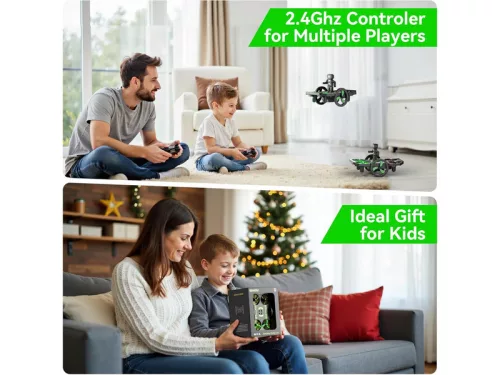 Quadcopter drón magasságtartási funkció / 3 játék egyben