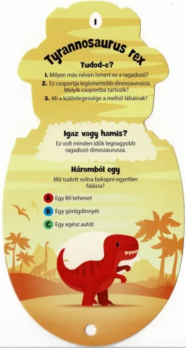 Tudod a választ? - Dinoszauruszok