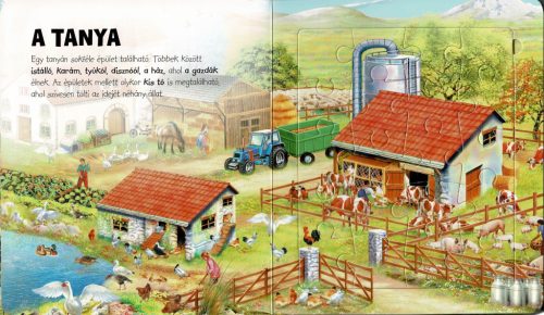 Szuper puzzle - A tanya állatai