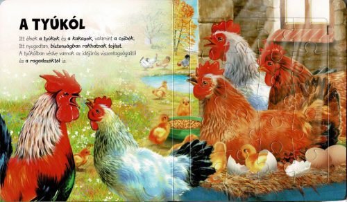 Szuper puzzle - A tanya állatai