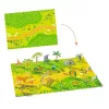 Djeco - Matricázós sztorik, 3D - Állati élőhelyek - Felemelhető matricákkal