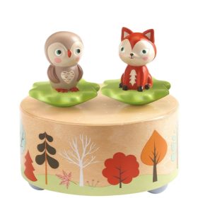 Djeco - Mozgó figurás zenedoboz - Erdei dallamok