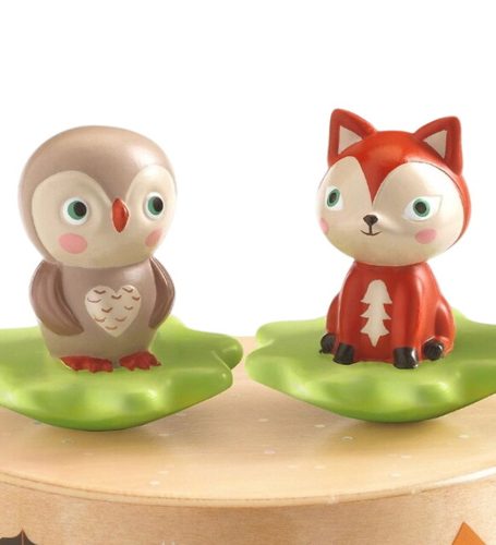 Djeco - Mozgó figurás zenedoboz - Erdei dallamok