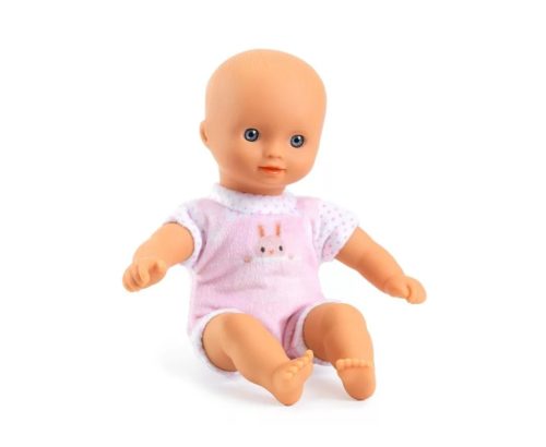 Djeco - Mini Poppy - Játékbaba - 20 cm