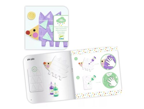 Djeco - Ujjfestő készlet - Kicsi formák