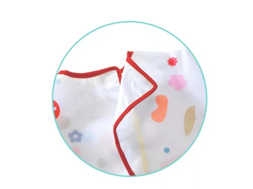 Djeco - Gyerekkötény zsebbel - Matrica és ceruza mintás