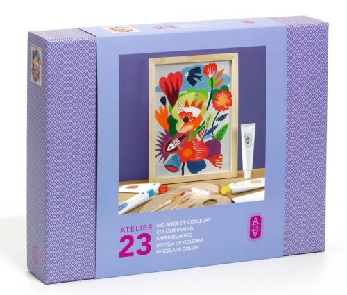 AGA - Műterem - Színkeverés - Kreatív készlet kamaszoknak és felnőtteknek