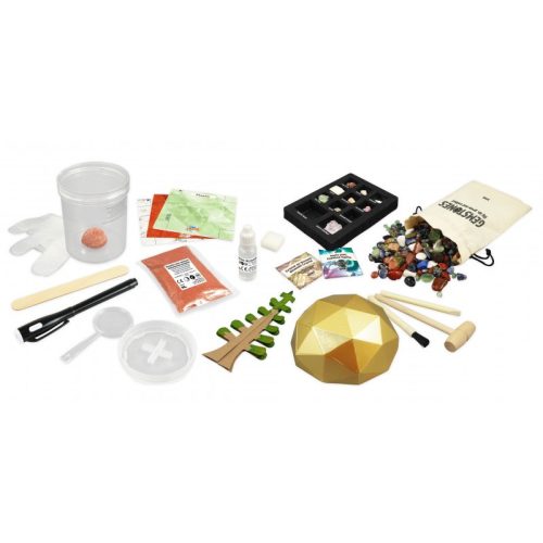 Buki Mega kőzetek és ásványok - felfedező és kísérletező játékkészlet