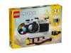 LEGO Creator 31147 -  Retró fényképezőgép - 3 az 1-ben fényképezőgép, kamera, televízió