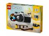 LEGO Creator 31147 -  Retró fényképezőgép - 3 az 1-ben fényképezőgép, kamera, televízió