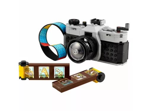 LEGO Creator 31147 -  Retró fényképezőgép - 3 az 1-ben fényképezőgép, kamera, televízió