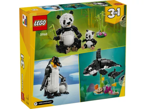 LEGO Creator 31165 - Vadállatok: pandacsalád