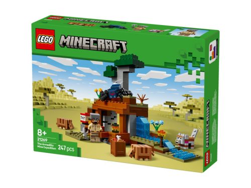 LEGO Minecraft 21269 - Tatu expedíció a bányában