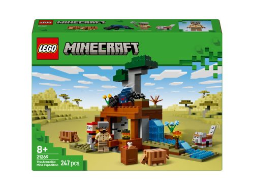 LEGO Minecraft 21269 - Tatu expedíció a bányában
