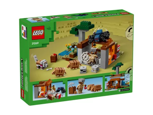 LEGO Minecraft 21269 - Tatu expedíció a bányában