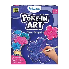 Poke-In Art: Virágcsodák - kreatív készlet