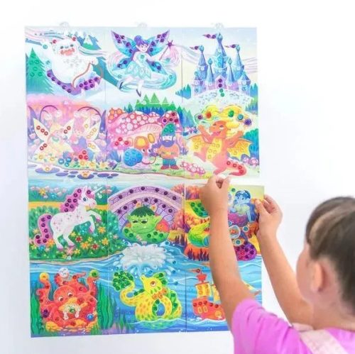 Learning Resources - Jumbo Gem Kit - Mesebirodalom - gyémántszemes kirakó 