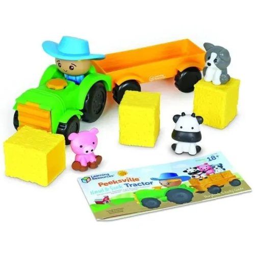 Learning Resources - Traktor szett - fejlesztő játék