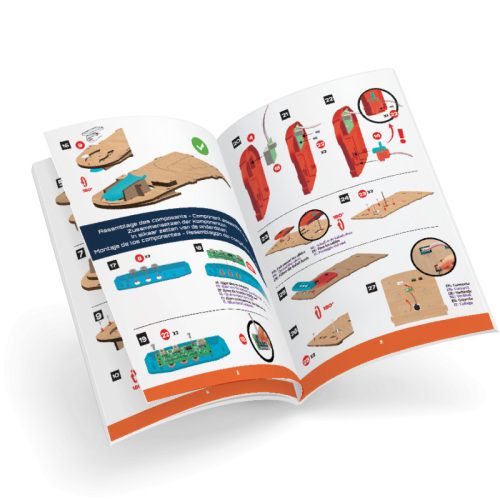 Buki - Mini összeszerelhető elektronikus kosárpalánk