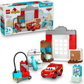   LEGO Duplo Disney 10456 - Mcqueen látogatása doki garázsában