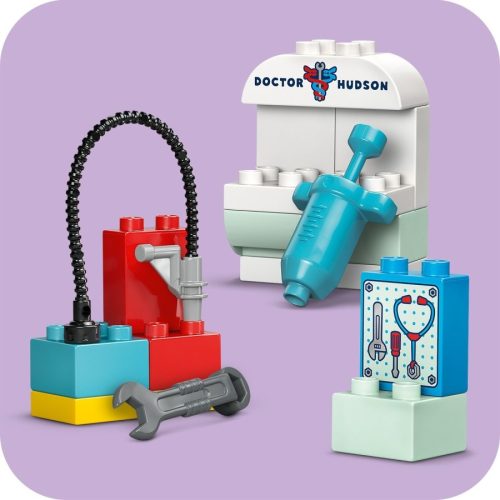 LEGO Duplo Disney 10456 - Mcqueen látogatása doki garázsában