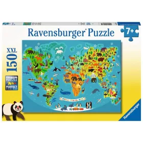 Ravensburger  Állatos világtérkép XXL 150 db