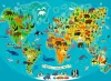 Ravensburger  Állatos világtérkép XXL 150 db