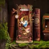 Alíz Csodaországban - DIY könyvespolc díszítő - Book nook