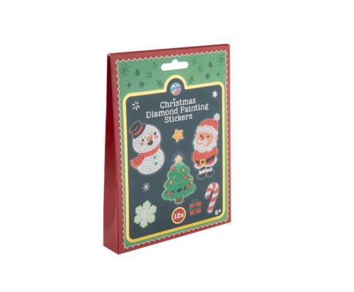 Grafix - Karácsonyi gyémántfestős díszek - 12 db