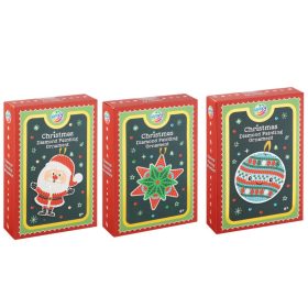 Grafix - Karácsonyi gyémántfestős dekoráció - 3 féle