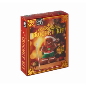 Grafix - Karácsonyi horgoló szett - Mézeskalács figura