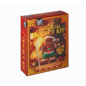 Grafix - Karácsonyi horgoló szett - Mézeskalács figura