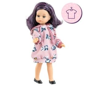   Paola Reina - Játékbaba ruhák - Panda mintás babaruha 21cm-es babákhoz
