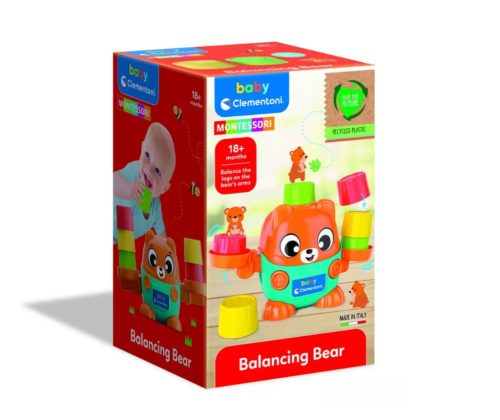 Clementoni - Montessori egyensúlyozó mackó