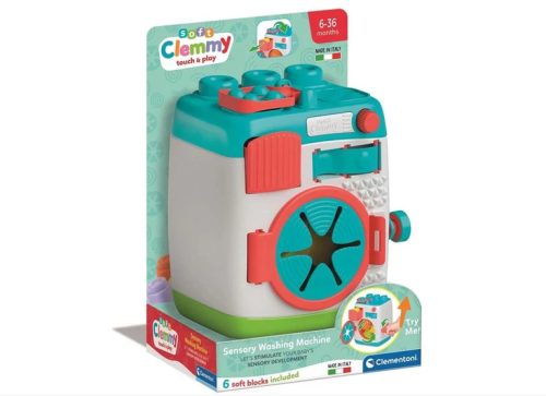 Clemmy - Mosógép készlet - Érzékelést fejlesztő játék