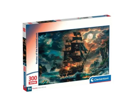 Clementoni - Kísértetjárta tengerek kalózai - 300 db-os SuperColor puzzle