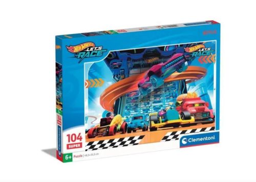 Clementoni - Hot Wheels 2 - 104 db-os puzzle