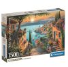 Clementoni - A kikötő felé - 1500 db-os Compact puzzle