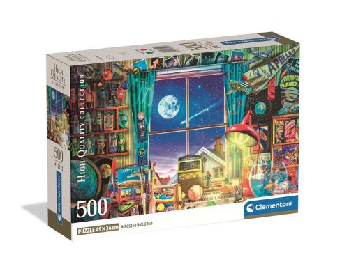 Clementoni -  To The Moon - 500 db-os puzzle - High Quality Collection