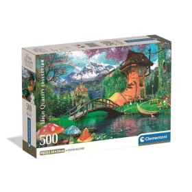   Clementoni - Az öreg cipőlak - 500 db-os High Quality Collection Compact 