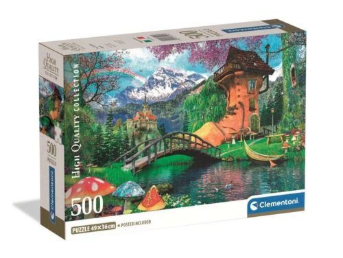 Clementoni - Az öreg cipőlak - 500 db-os High Quality Collection Compact 