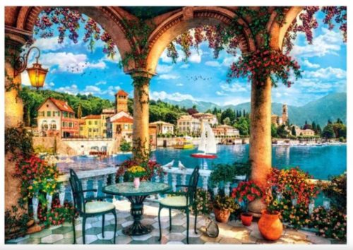 Clementoni - Como-i tó - 1000 db-os High Quality Collection Compact puzzle